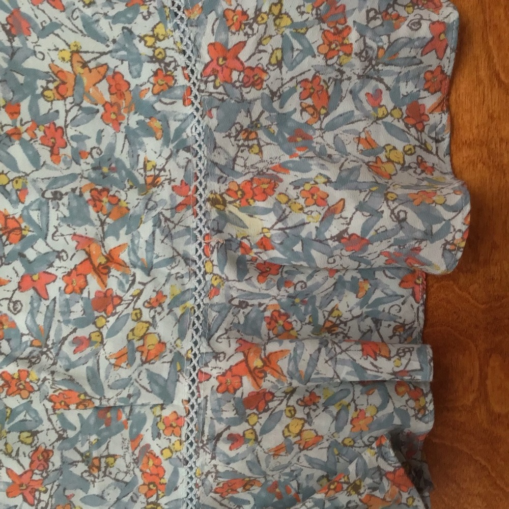 Segrid Olson whimsical knee-length skirt,  Small P - Picture 5 of 6
